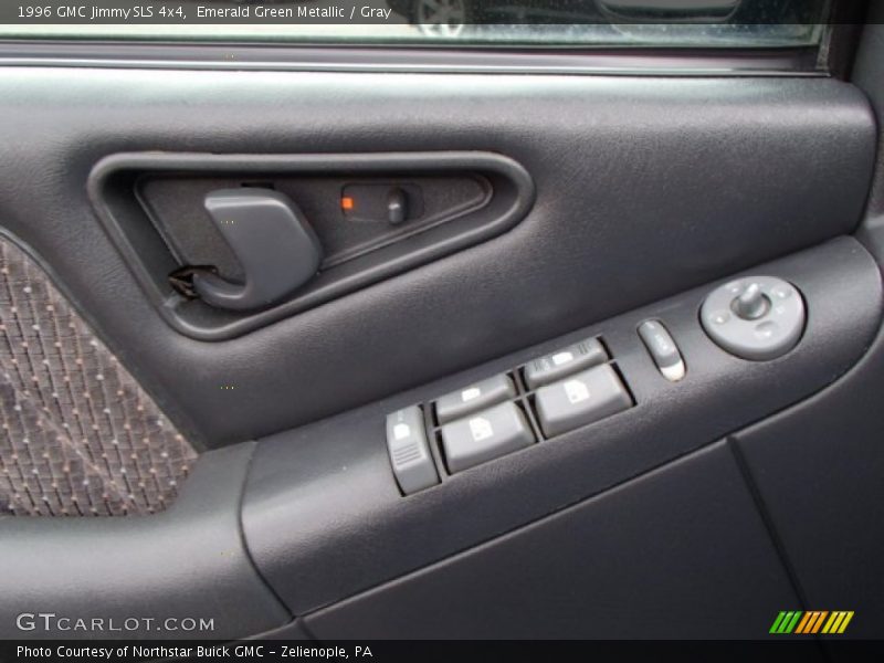 Emerald Green Metallic / Gray 1996 GMC Jimmy SLS 4x4