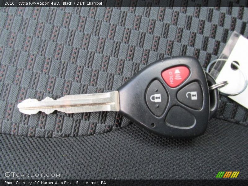 Black / Dark Charcoal 2010 Toyota RAV4 Sport 4WD