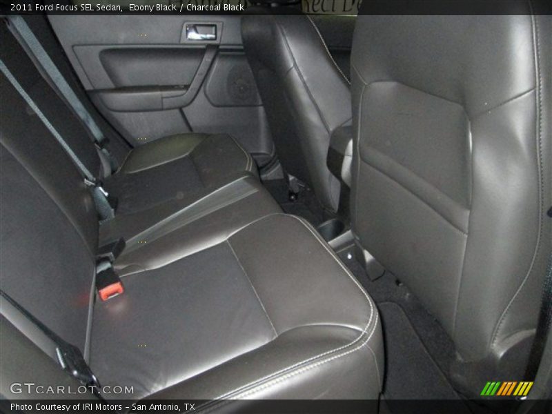 Ebony Black / Charcoal Black 2011 Ford Focus SEL Sedan