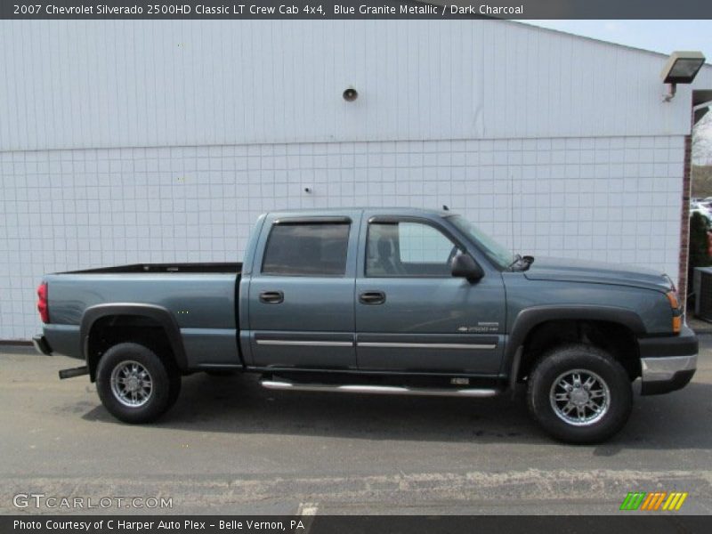 Blue Granite Metallic / Dark Charcoal 2007 Chevrolet Silverado 2500HD Classic LT Crew Cab 4x4