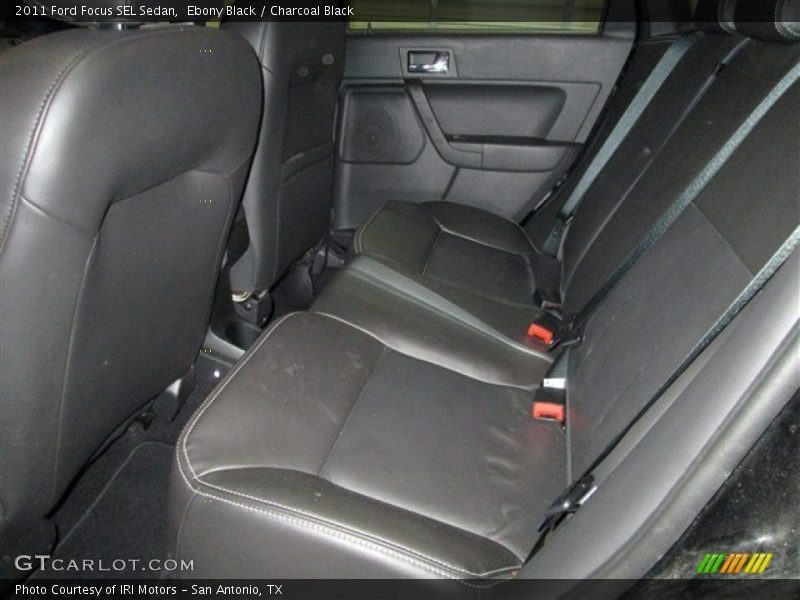 Ebony Black / Charcoal Black 2011 Ford Focus SEL Sedan