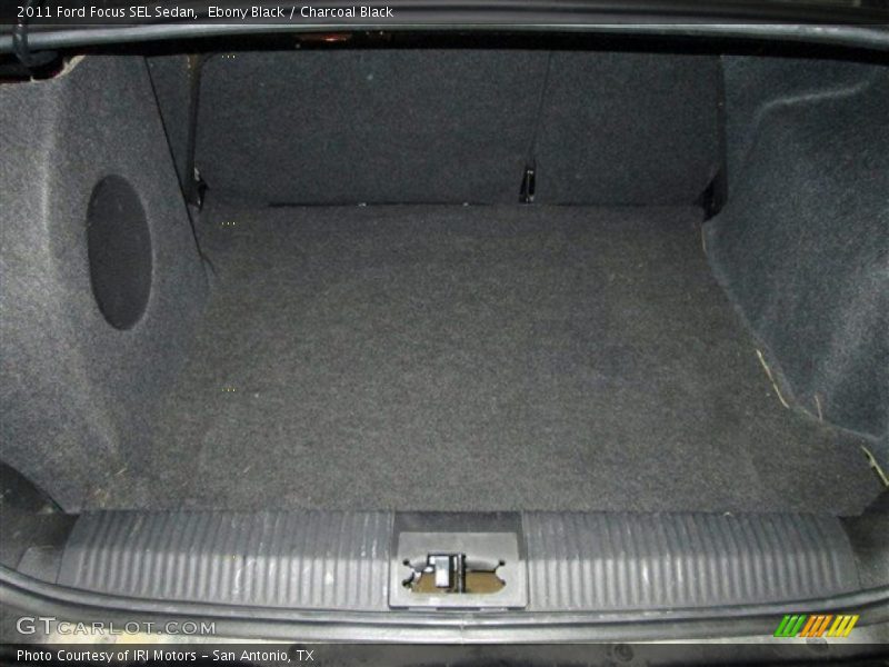 Ebony Black / Charcoal Black 2011 Ford Focus SEL Sedan