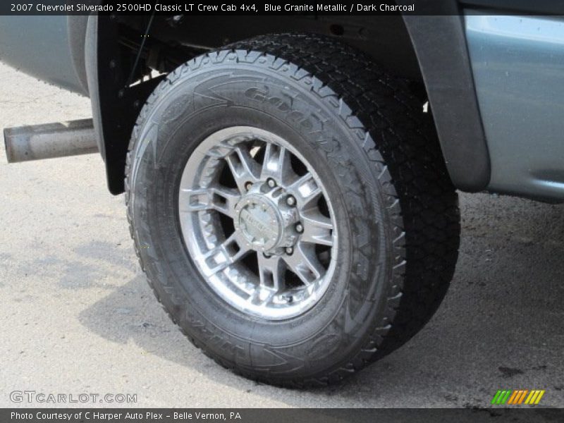 Blue Granite Metallic / Dark Charcoal 2007 Chevrolet Silverado 2500HD Classic LT Crew Cab 4x4
