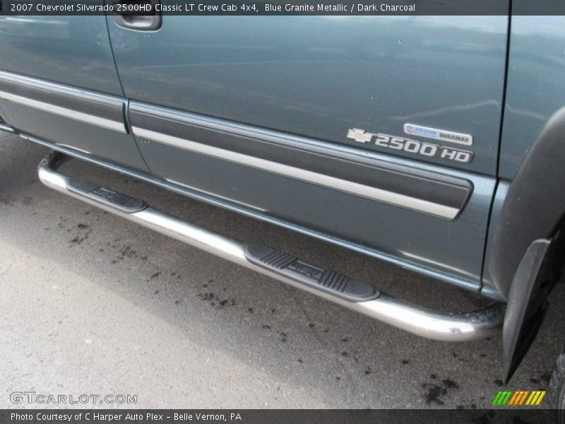 Blue Granite Metallic / Dark Charcoal 2007 Chevrolet Silverado 2500HD Classic LT Crew Cab 4x4