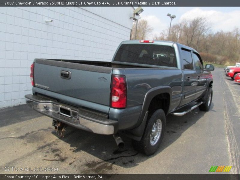 Blue Granite Metallic / Dark Charcoal 2007 Chevrolet Silverado 2500HD Classic LT Crew Cab 4x4