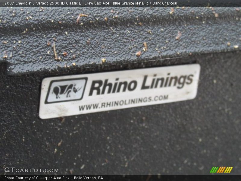 Blue Granite Metallic / Dark Charcoal 2007 Chevrolet Silverado 2500HD Classic LT Crew Cab 4x4