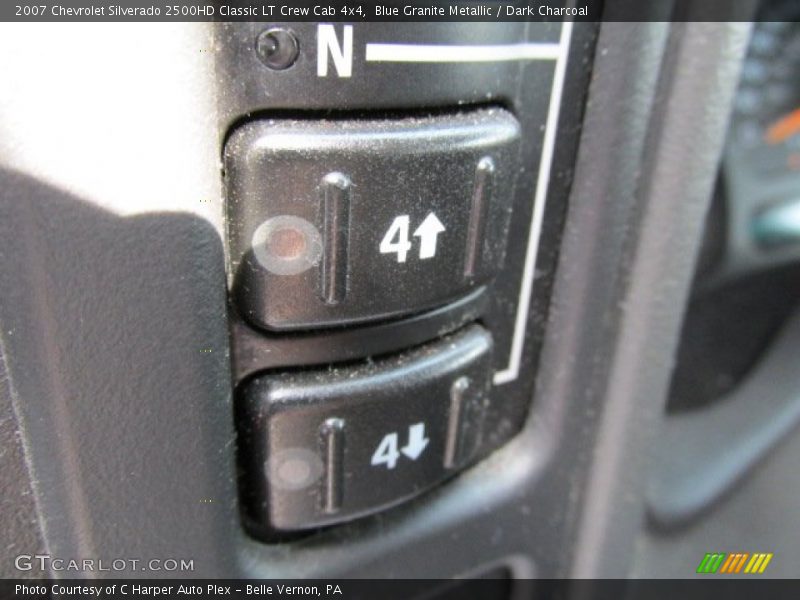 Blue Granite Metallic / Dark Charcoal 2007 Chevrolet Silverado 2500HD Classic LT Crew Cab 4x4