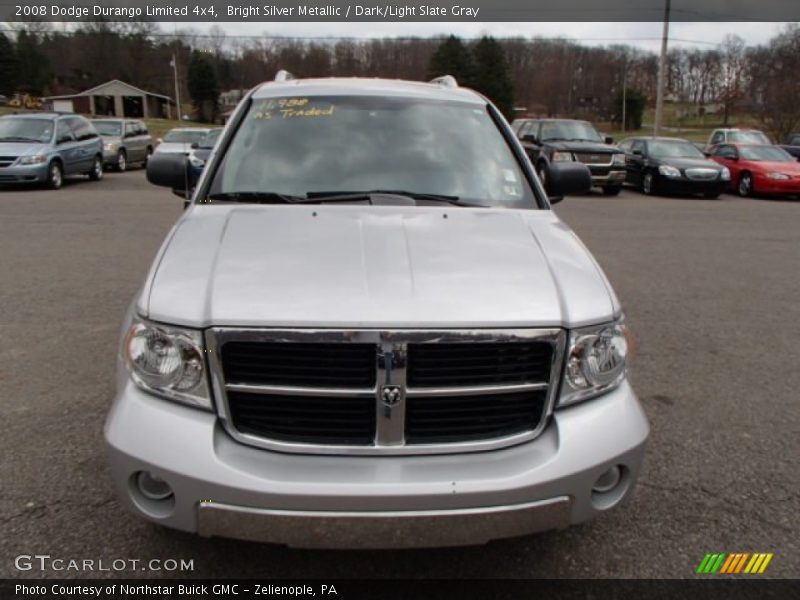 Bright Silver Metallic / Dark/Light Slate Gray 2008 Dodge Durango Limited 4x4