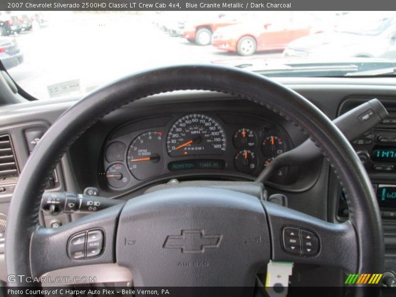 Blue Granite Metallic / Dark Charcoal 2007 Chevrolet Silverado 2500HD Classic LT Crew Cab 4x4