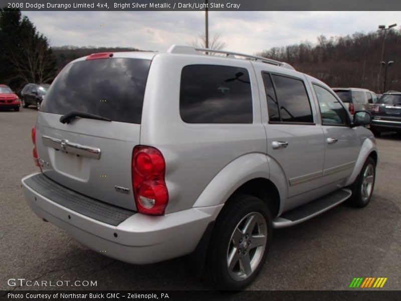 Bright Silver Metallic / Dark/Light Slate Gray 2008 Dodge Durango Limited 4x4