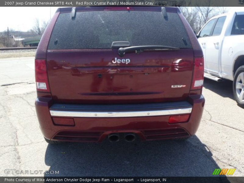 Red Rock Crystal Pearl / Medium Slate Gray 2007 Jeep Grand Cherokee SRT8 4x4