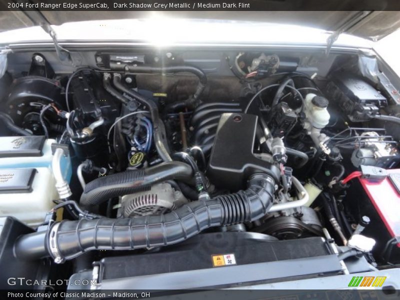 Dark Shadow Grey Metallic / Medium Dark Flint 2004 Ford Ranger Edge SuperCab