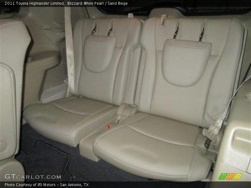 Blizzard White Pearl / Sand Beige 2011 Toyota Highlander Limited
