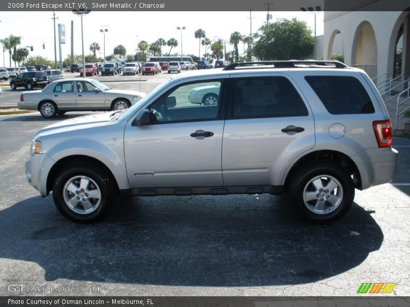 Silver Metallic / Charcoal 2008 Ford Escape XLT V6