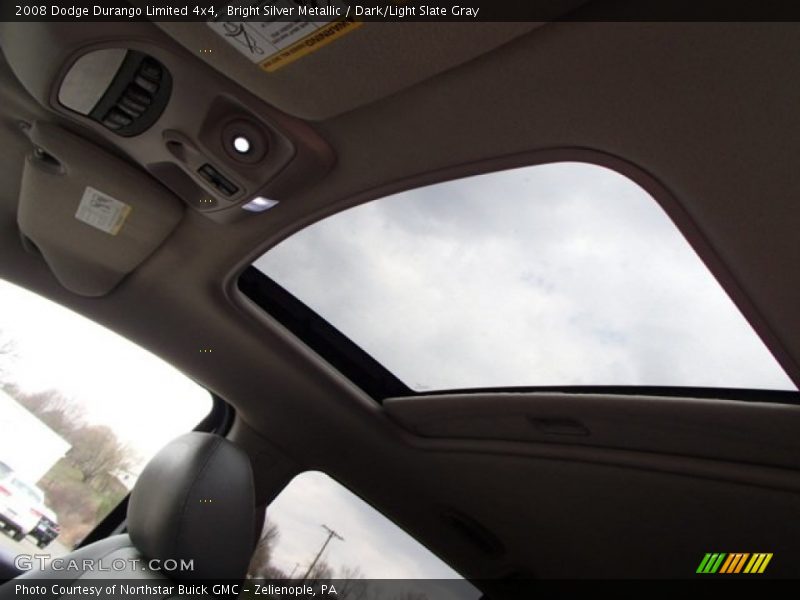 Bright Silver Metallic / Dark/Light Slate Gray 2008 Dodge Durango Limited 4x4