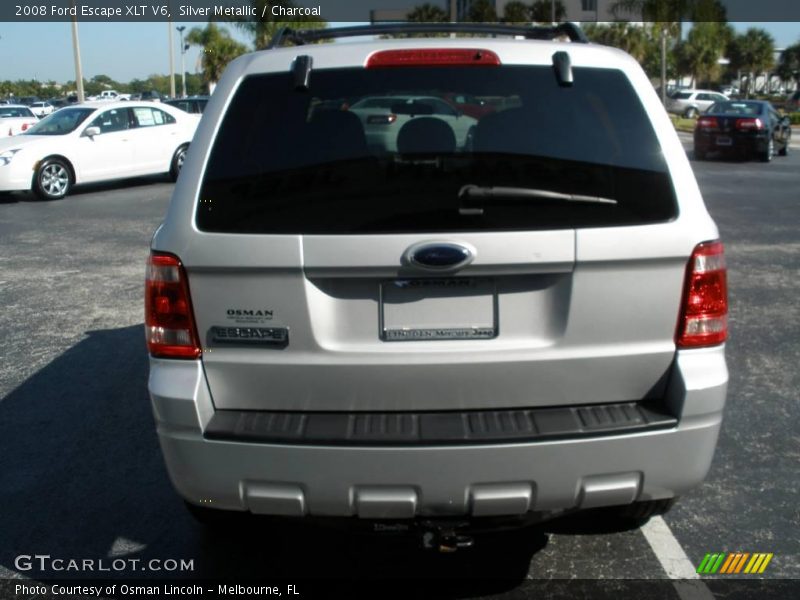 Silver Metallic / Charcoal 2008 Ford Escape XLT V6