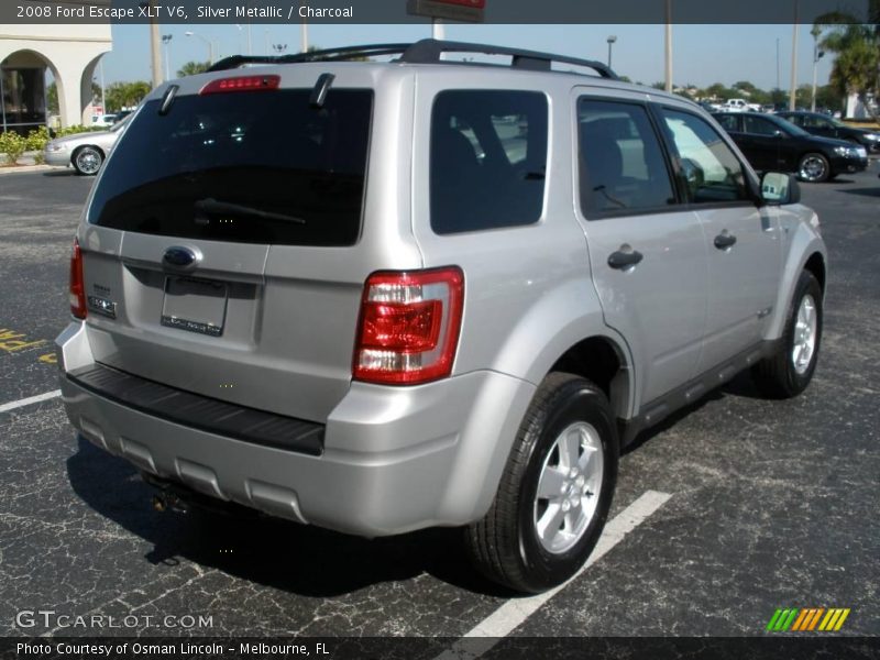 Silver Metallic / Charcoal 2008 Ford Escape XLT V6