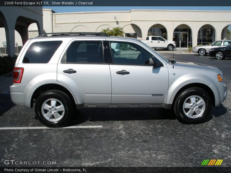 Silver Metallic / Charcoal 2008 Ford Escape XLT V6