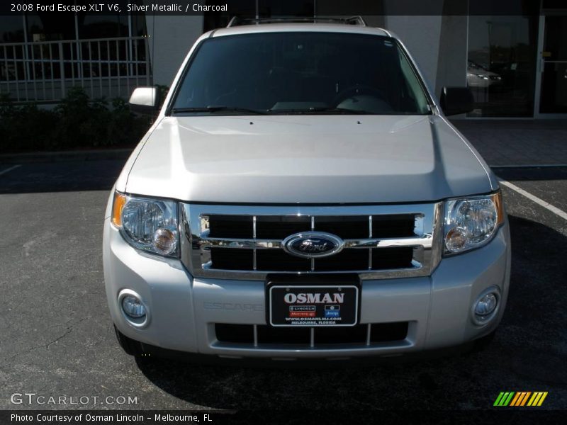 Silver Metallic / Charcoal 2008 Ford Escape XLT V6