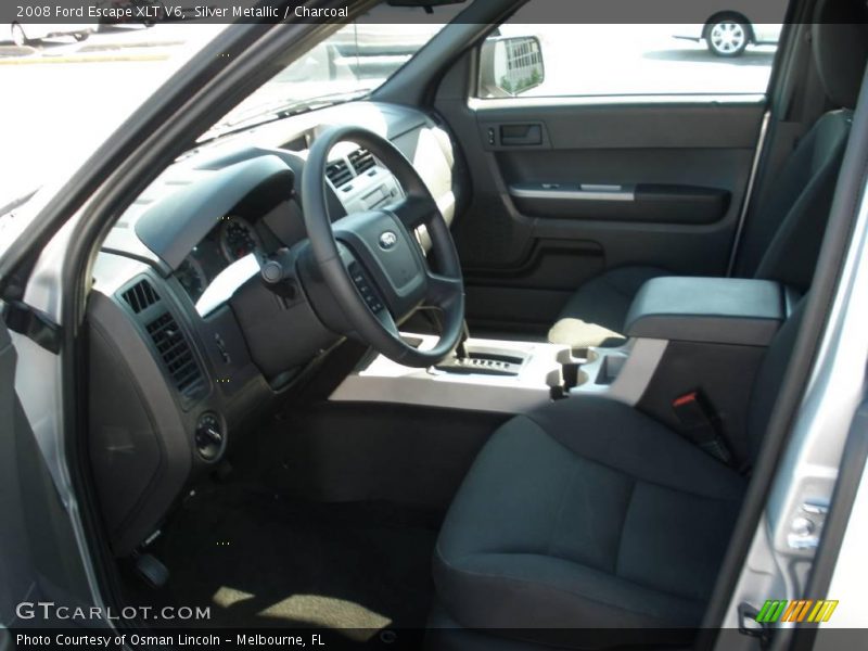Silver Metallic / Charcoal 2008 Ford Escape XLT V6