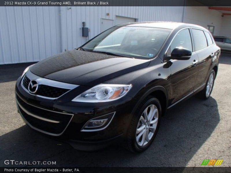 Brilliant Black / Black 2012 Mazda CX-9 Grand Touring AWD