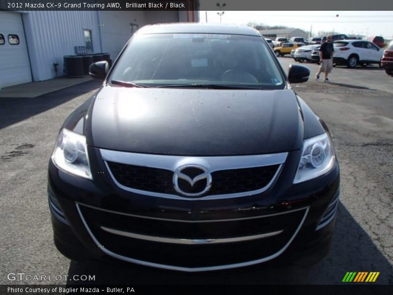 Brilliant Black / Black 2012 Mazda CX-9 Grand Touring AWD