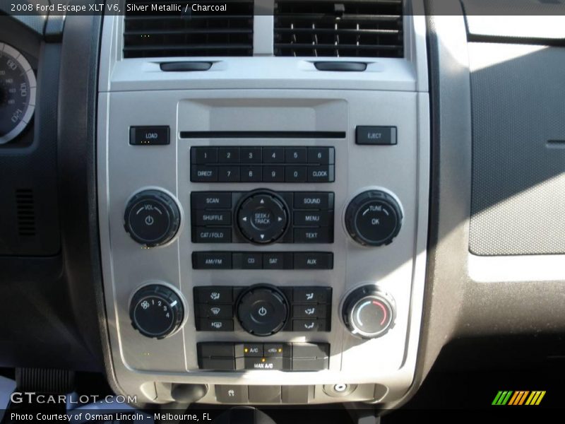 Silver Metallic / Charcoal 2008 Ford Escape XLT V6