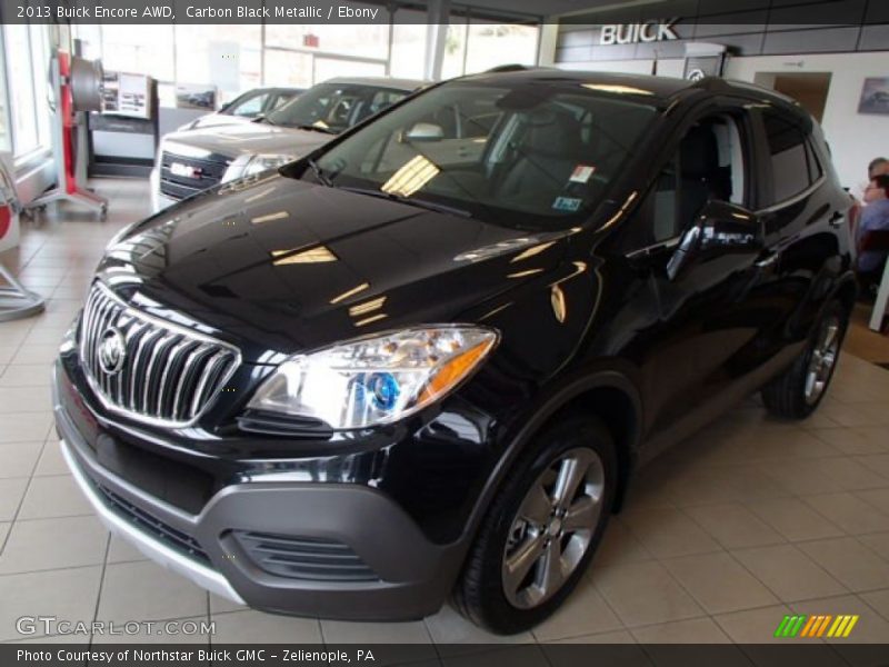 Carbon Black Metallic / Ebony 2013 Buick Encore AWD