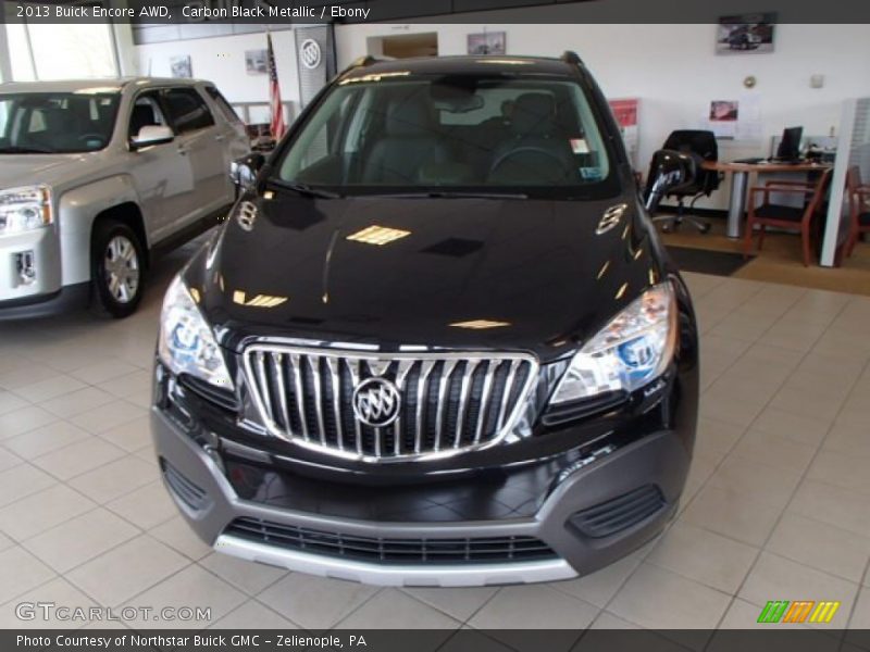 Carbon Black Metallic / Ebony 2013 Buick Encore AWD