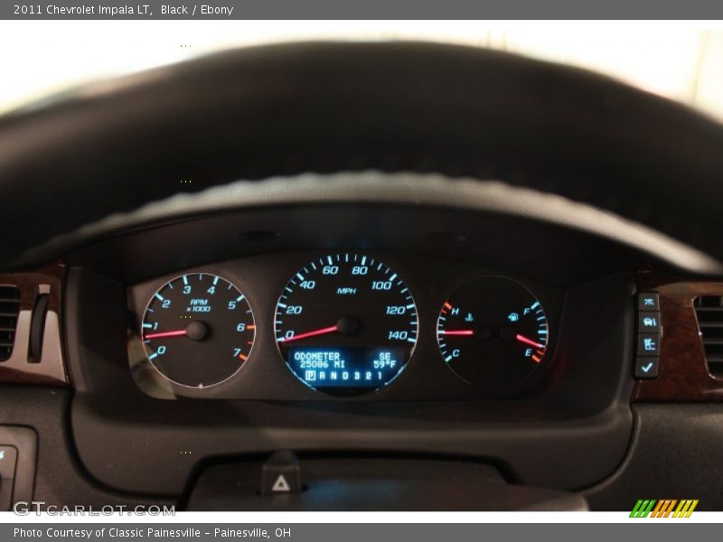 Black / Ebony 2011 Chevrolet Impala LT