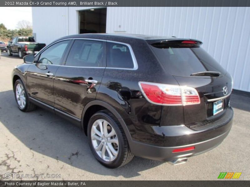Brilliant Black / Black 2012 Mazda CX-9 Grand Touring AWD