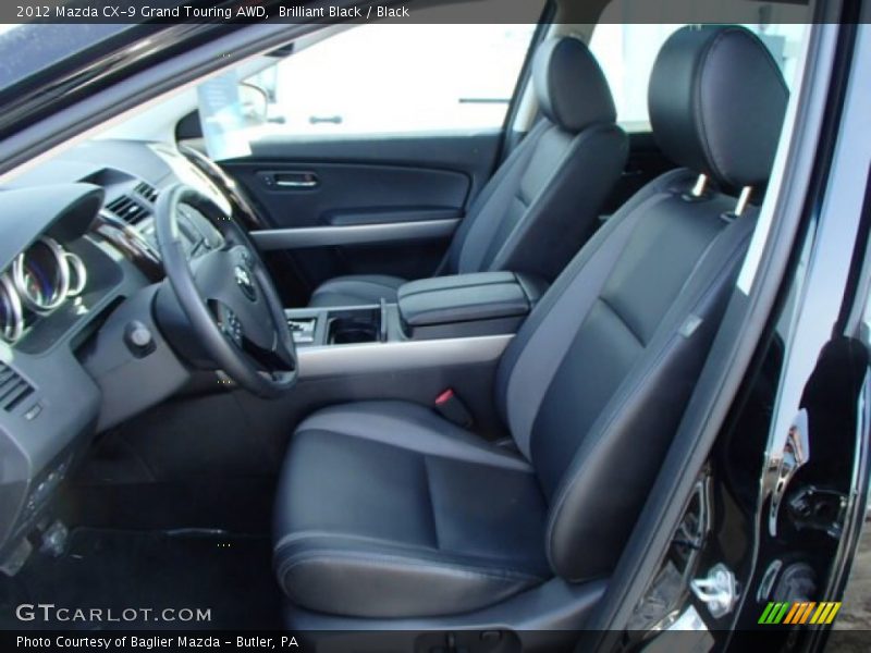Brilliant Black / Black 2012 Mazda CX-9 Grand Touring AWD