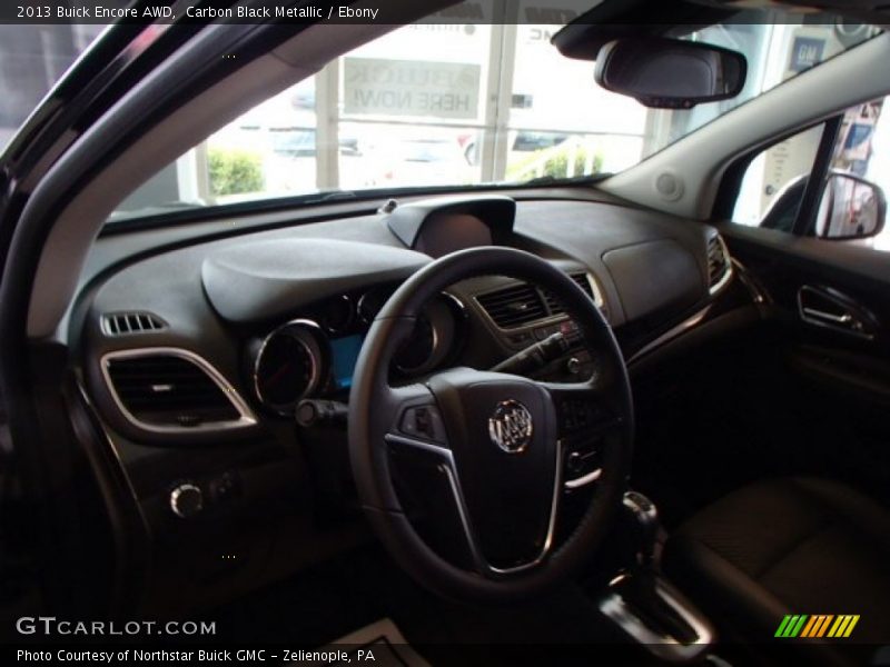 Carbon Black Metallic / Ebony 2013 Buick Encore AWD