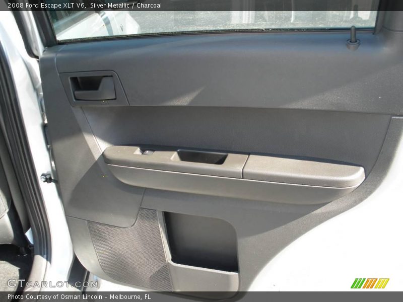 Silver Metallic / Charcoal 2008 Ford Escape XLT V6