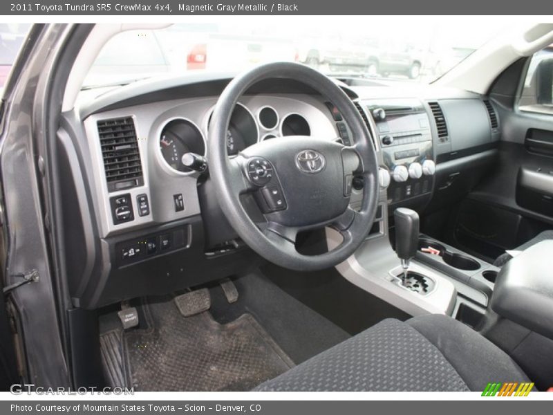 Magnetic Gray Metallic / Black 2011 Toyota Tundra SR5 CrewMax 4x4