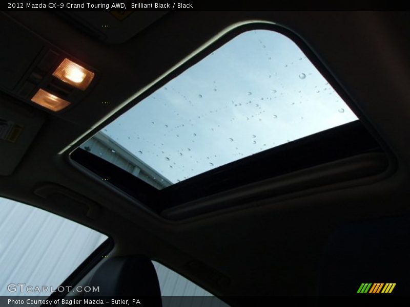 Brilliant Black / Black 2012 Mazda CX-9 Grand Touring AWD