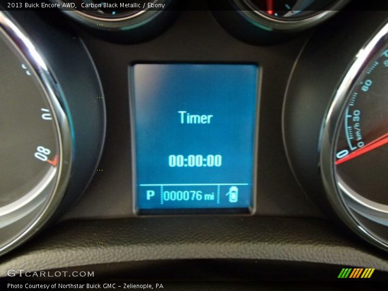 Carbon Black Metallic / Ebony 2013 Buick Encore AWD