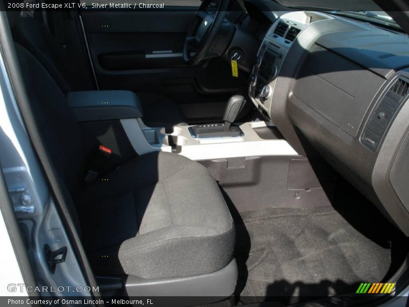 Silver Metallic / Charcoal 2008 Ford Escape XLT V6