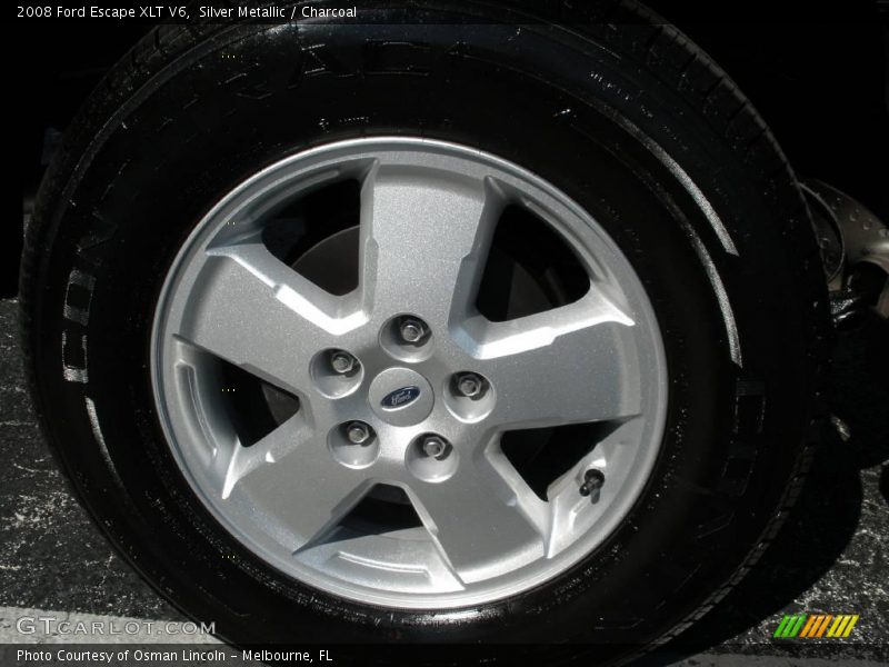Silver Metallic / Charcoal 2008 Ford Escape XLT V6