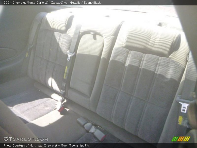 Galaxy Silver Metallic / Ebony Black 2004 Chevrolet Monte Carlo LS