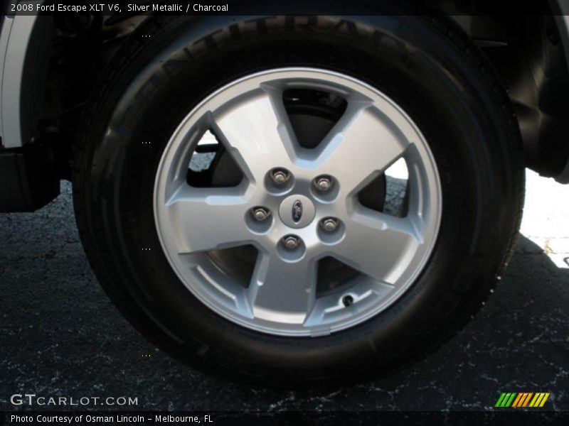Silver Metallic / Charcoal 2008 Ford Escape XLT V6