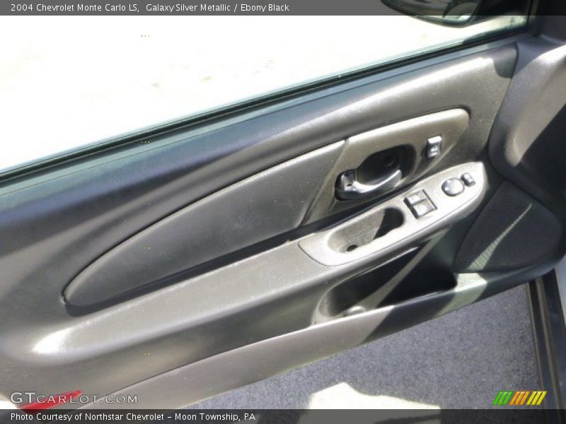 Galaxy Silver Metallic / Ebony Black 2004 Chevrolet Monte Carlo LS
