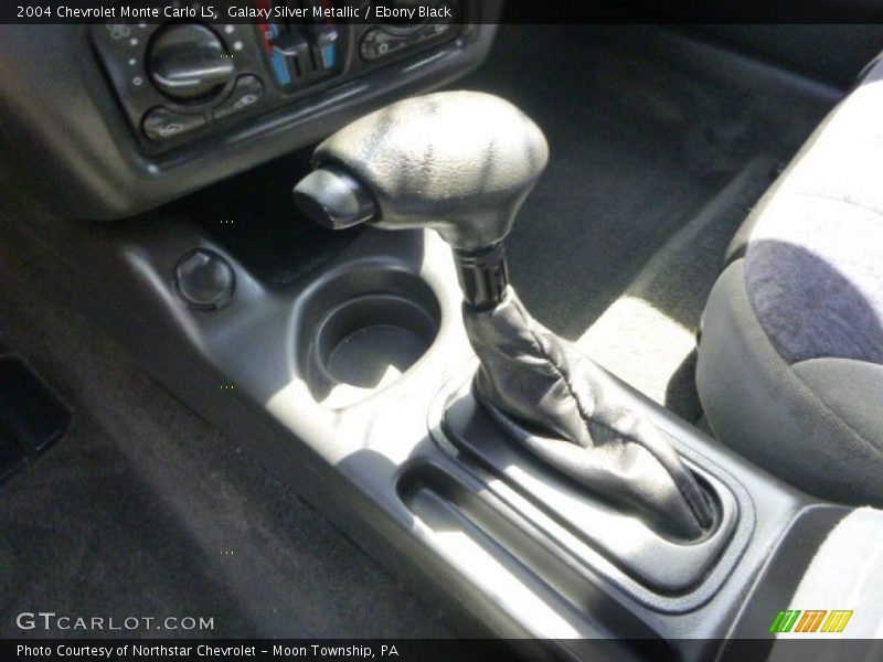 Galaxy Silver Metallic / Ebony Black 2004 Chevrolet Monte Carlo LS