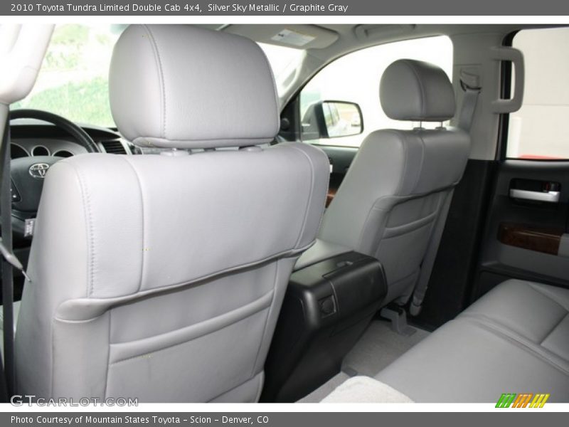 Silver Sky Metallic / Graphite Gray 2010 Toyota Tundra Limited Double Cab 4x4