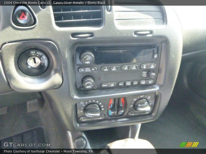 Galaxy Silver Metallic / Ebony Black 2004 Chevrolet Monte Carlo LS