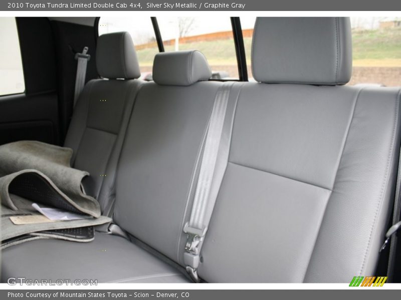 Silver Sky Metallic / Graphite Gray 2010 Toyota Tundra Limited Double Cab 4x4