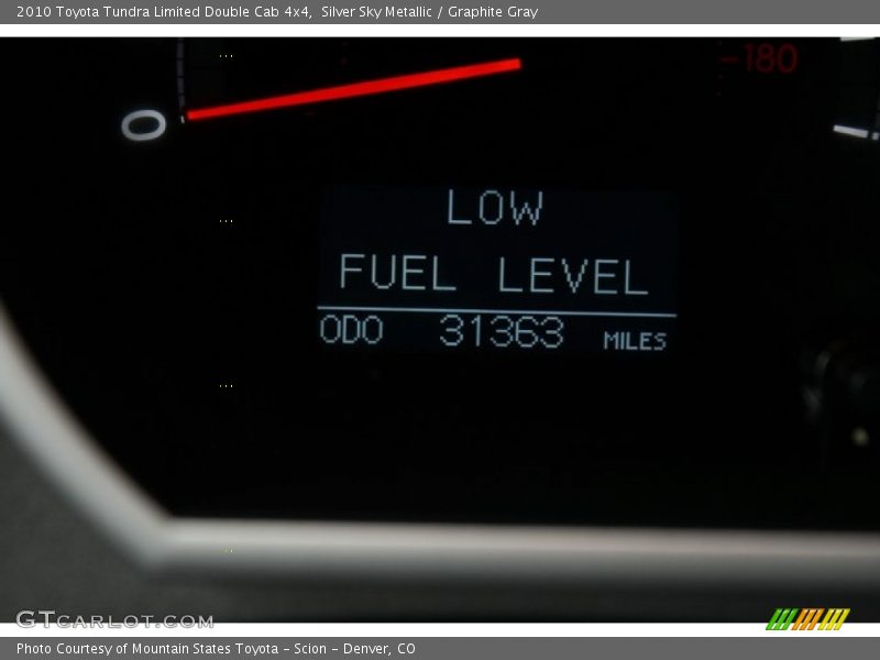 Silver Sky Metallic / Graphite Gray 2010 Toyota Tundra Limited Double Cab 4x4