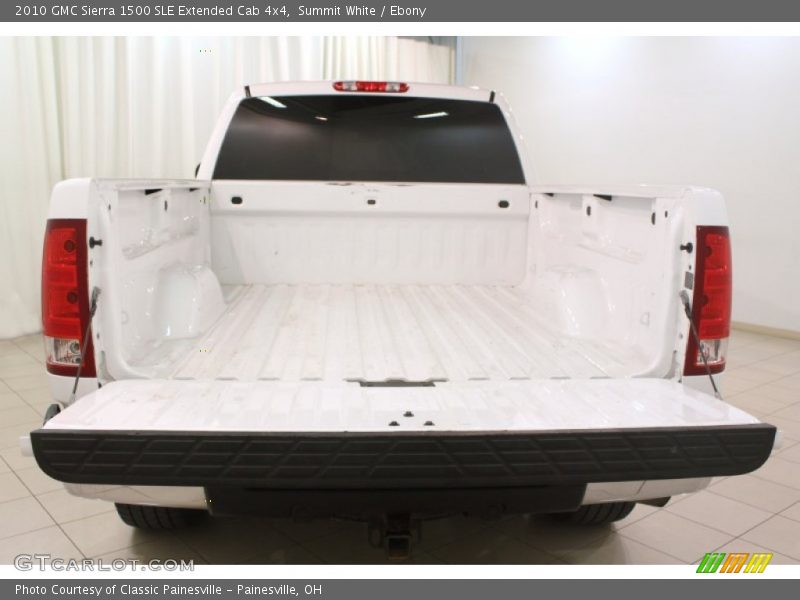 Summit White / Ebony 2010 GMC Sierra 1500 SLE Extended Cab 4x4