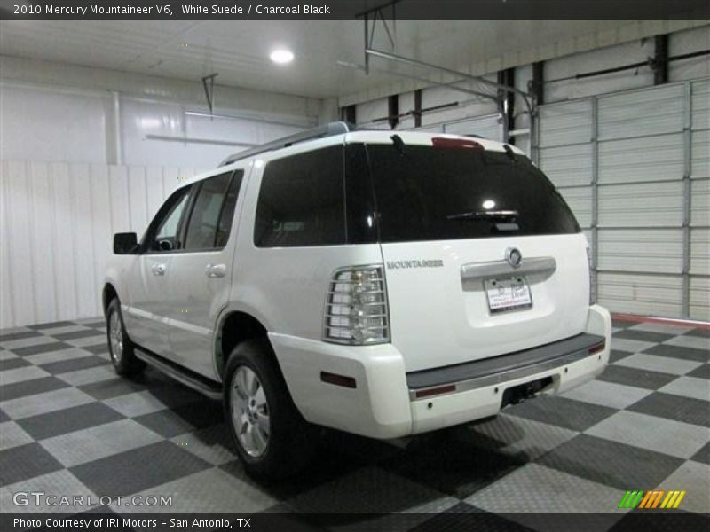 White Suede / Charcoal Black 2010 Mercury Mountaineer V6