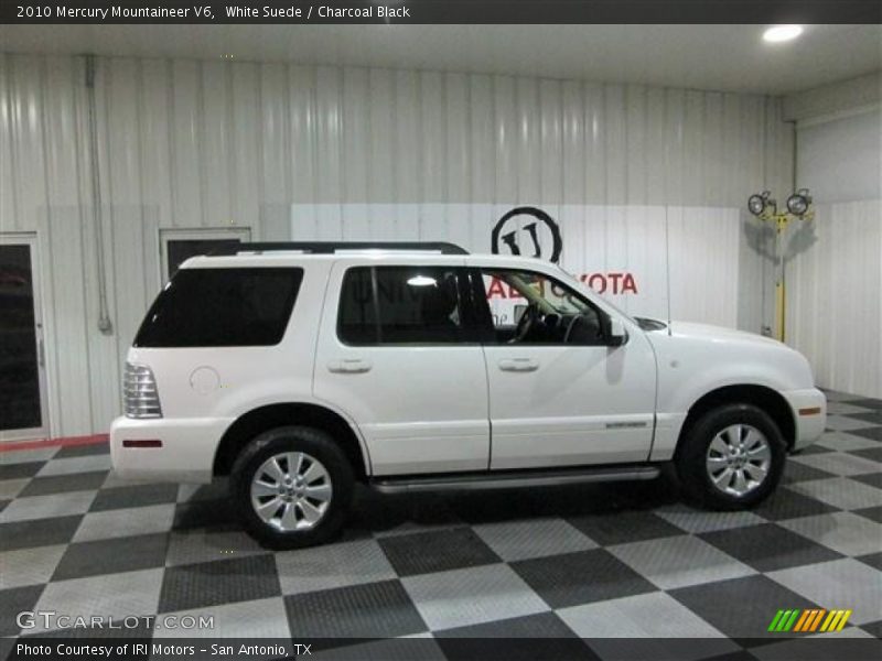 White Suede / Charcoal Black 2010 Mercury Mountaineer V6